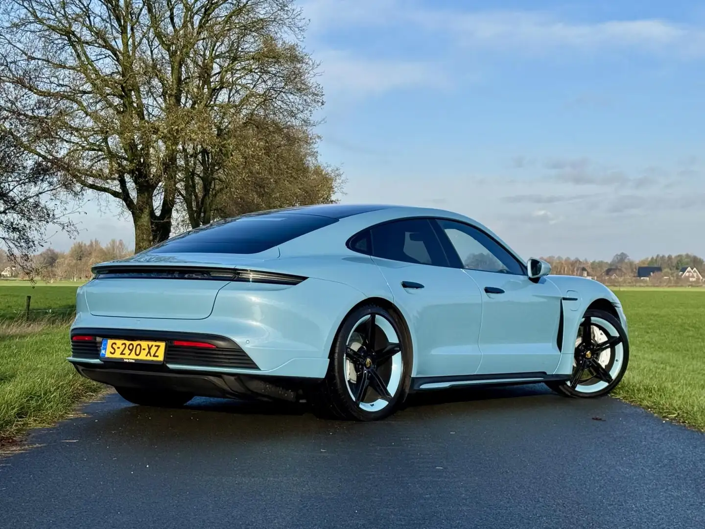 Porsche Taycan 4S Performance 93 kWh|NL auto, 1e eig|Unieke spec! Blau - 2
