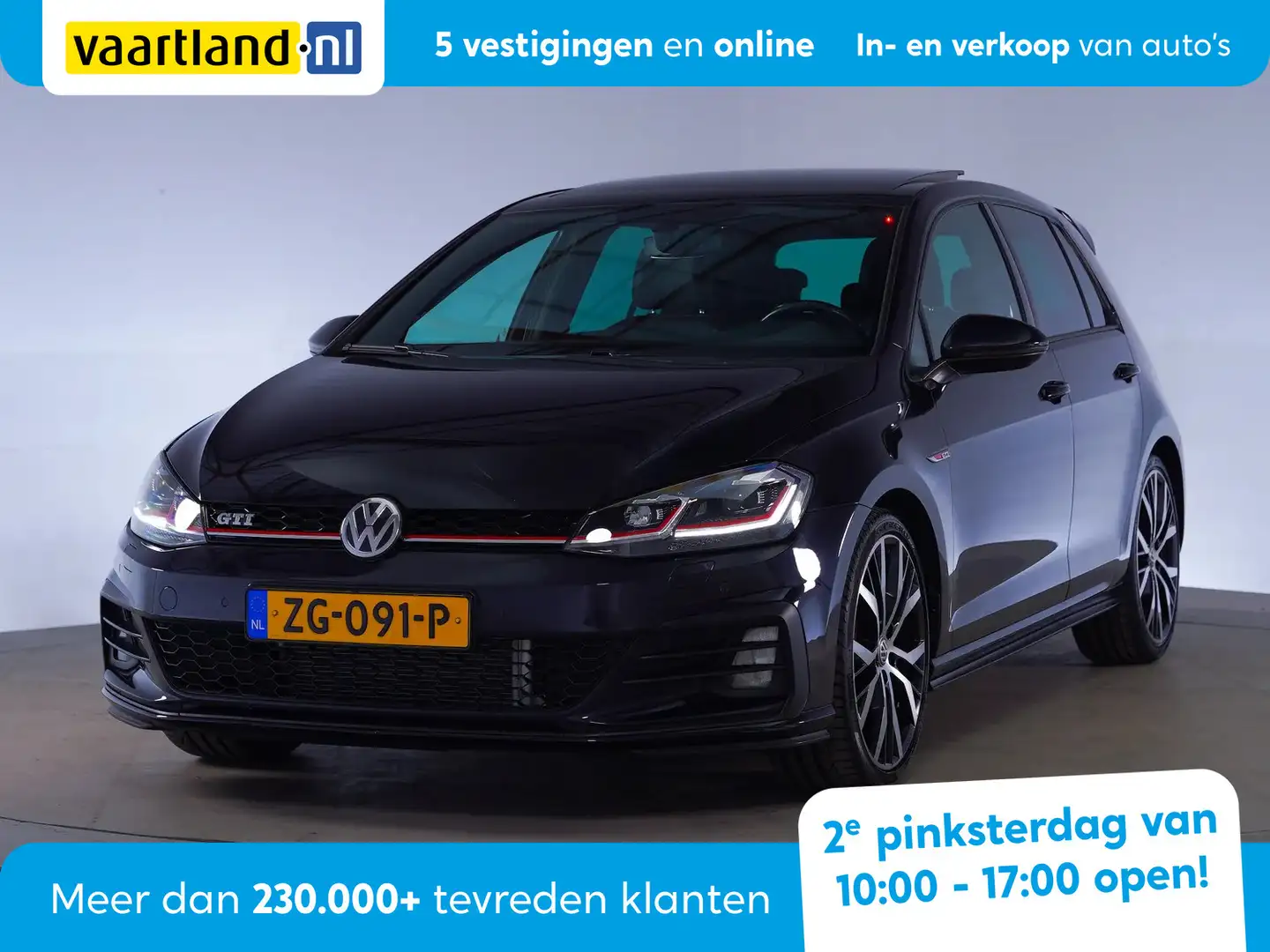 Volkswagen Golf GTI 2.0 TSI Performance [Panoramadak Leer Virtual Cock Černá - 1