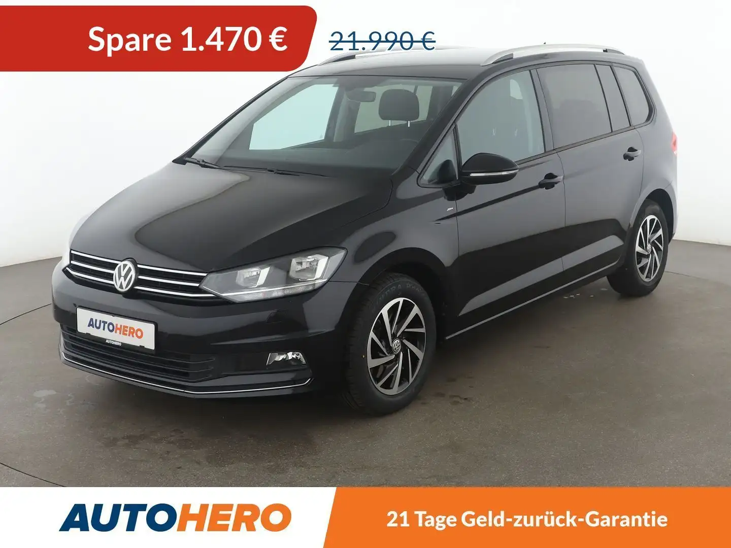 Volkswagen Touran 1.5 TSI ACT Join *NAVI*ACC*PDC*SHZ* Schwarz - 1
