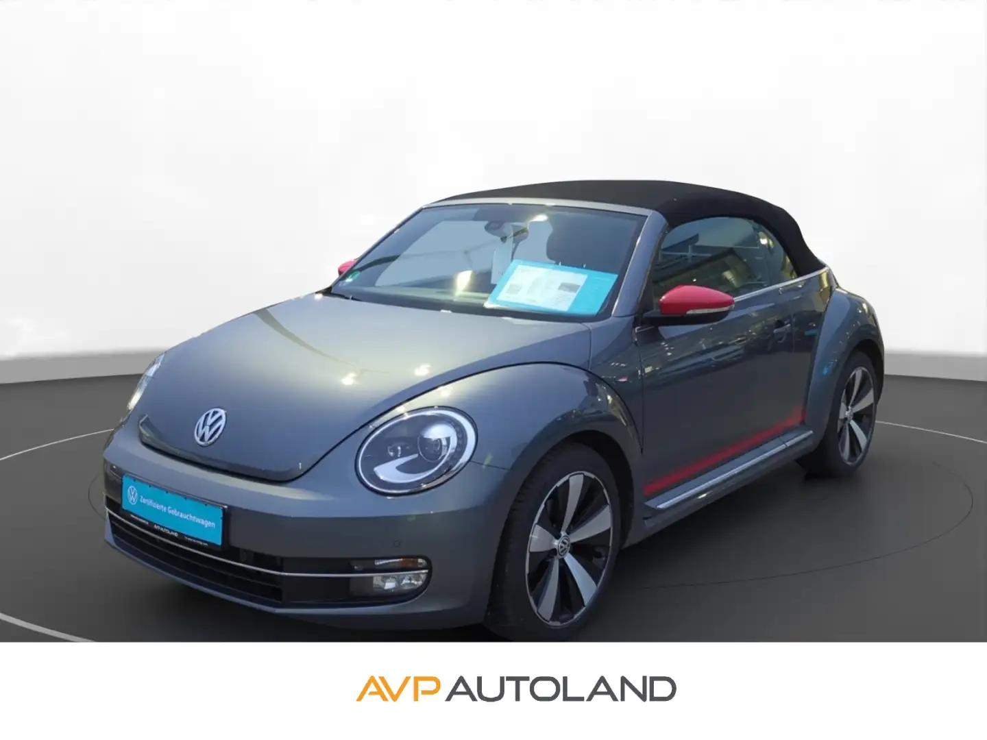Volkswagen Beetle Cabriolet 1.2 TSI DSG CLUB | XENON | NAVI Šedá - 1