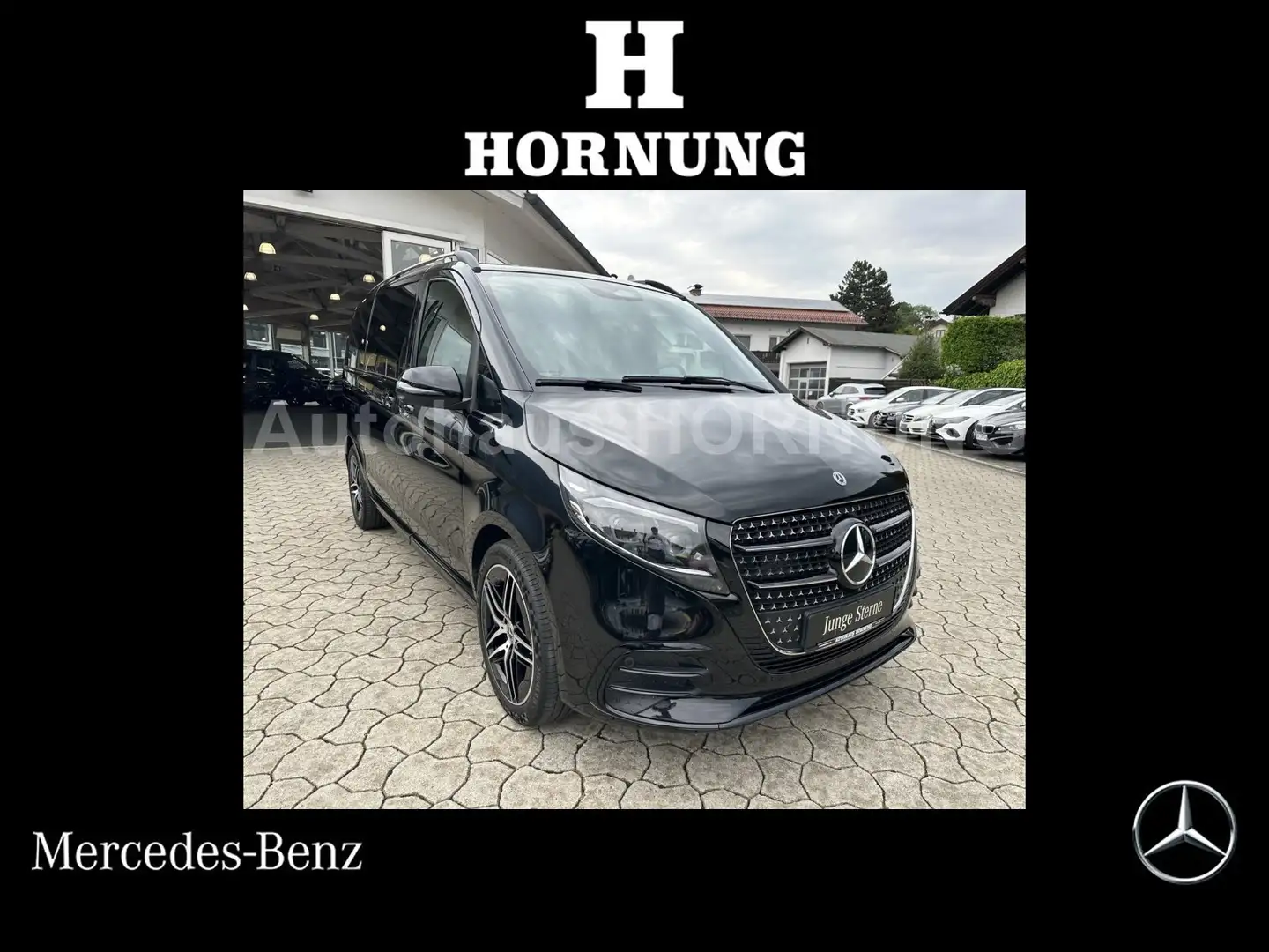 Mercedes-Benz V 300 V 300d 4M Avant K AMG NIGHT STHZG AHK MEMO DISTR Schwarz - 1