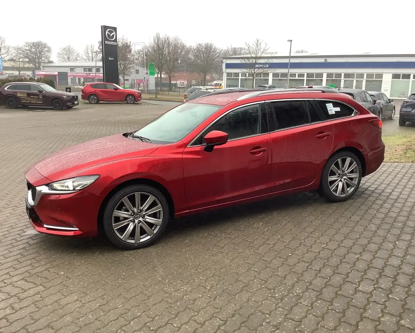 Mazda 6 Kombi 2.5L SKYACTIV G 194 EXCLUSIVE-LINE Rot - 2