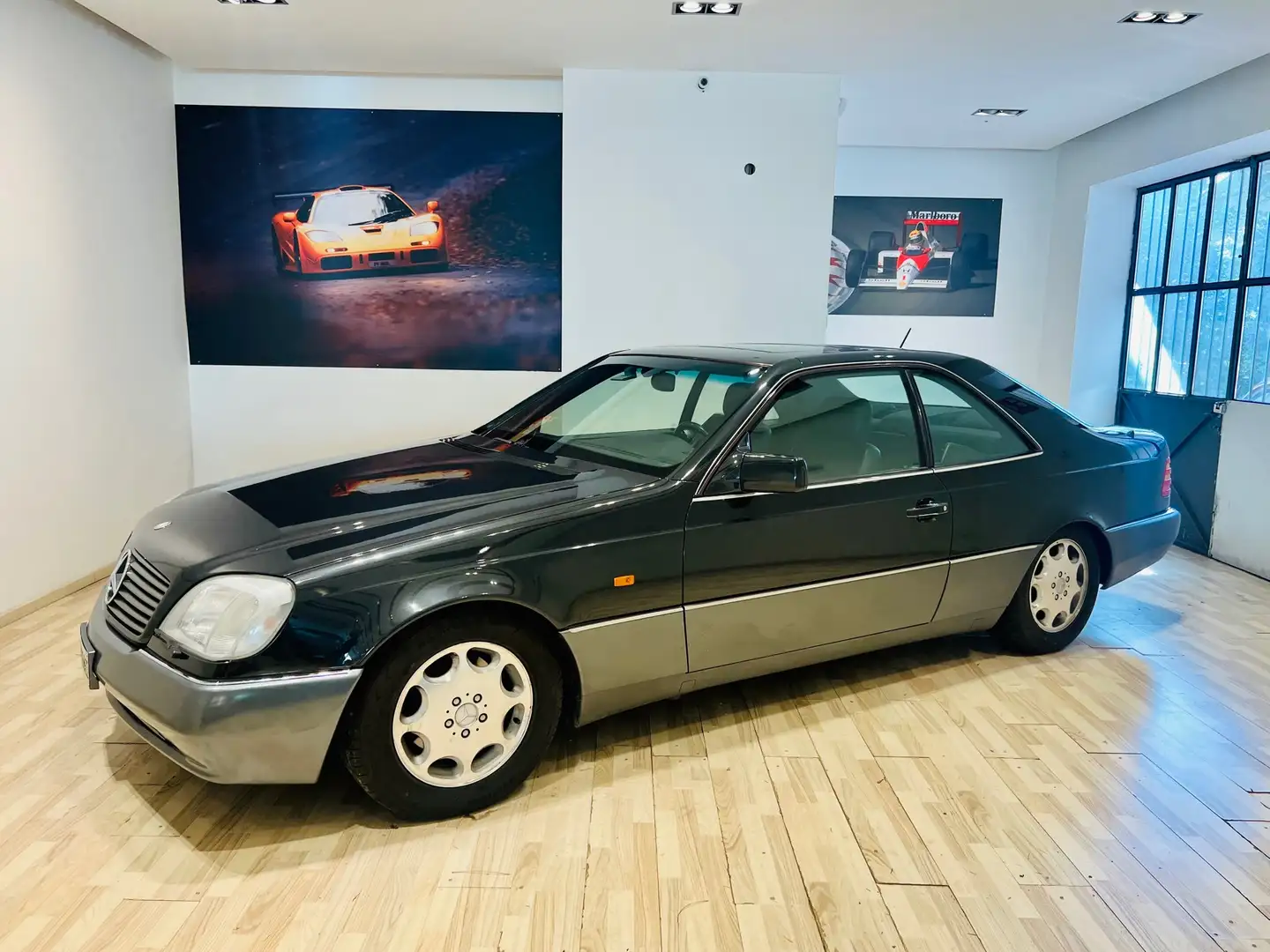 Mercedes-Benz 600 SEC - V12 — book service- targa originale Zwart - 1