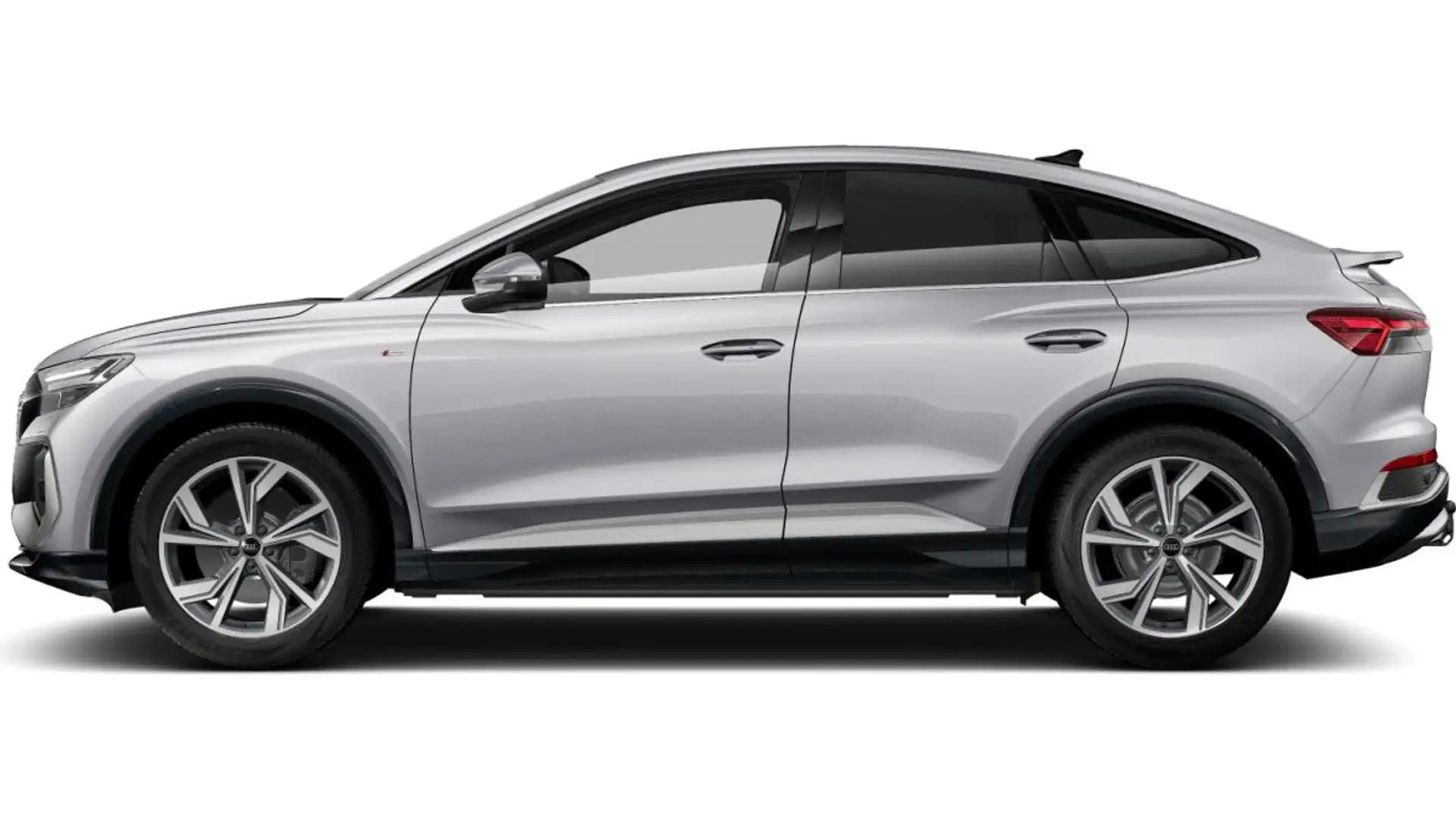 Audi e-tron Sportback e-tron 55 e-tron quattro Silber - 2