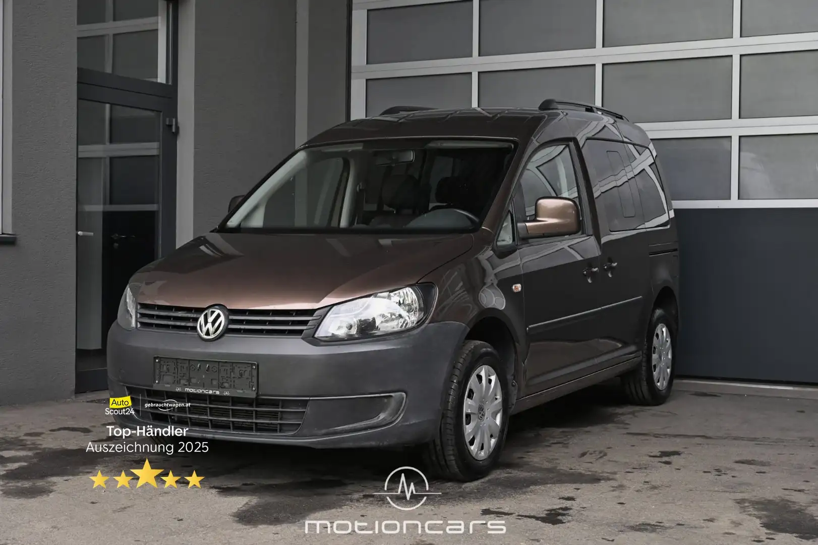 Volkswagen Caddy 1.2 TSI BMT Trendline Pickerl NEU Braun - 1