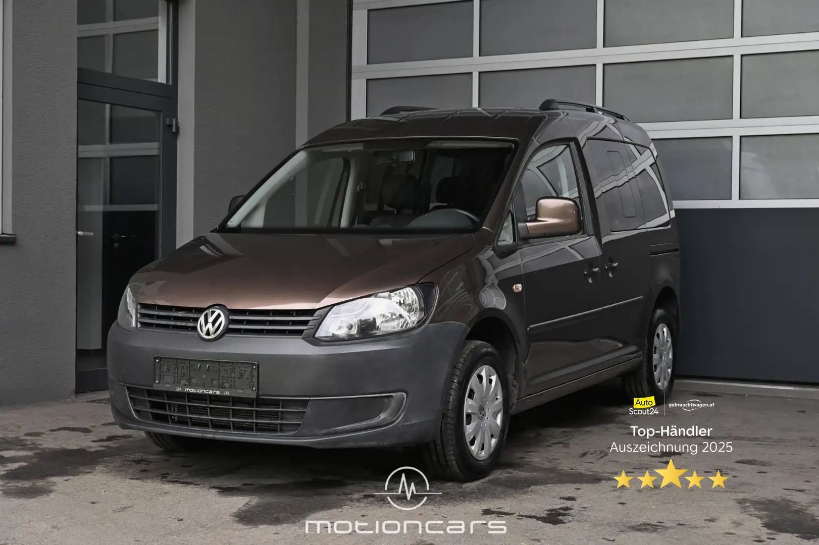 Volkswagen Caddy 1.2 TSI BMT Trendline Pickerl NEU Braun - 1