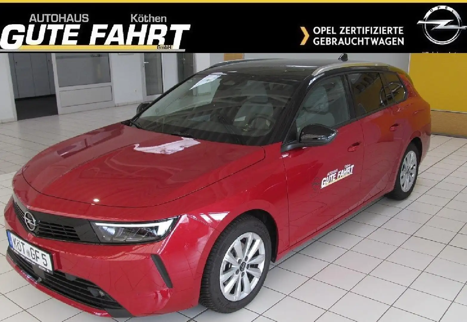 Opel Astra Elegance Rot - 1