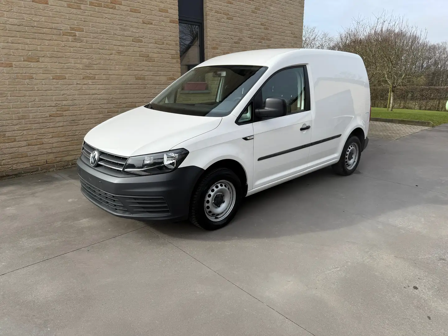 Volkswagen Caddy Utilitaire 2.0 D BVM 5* 75 Cv*Clim Blanc - 1