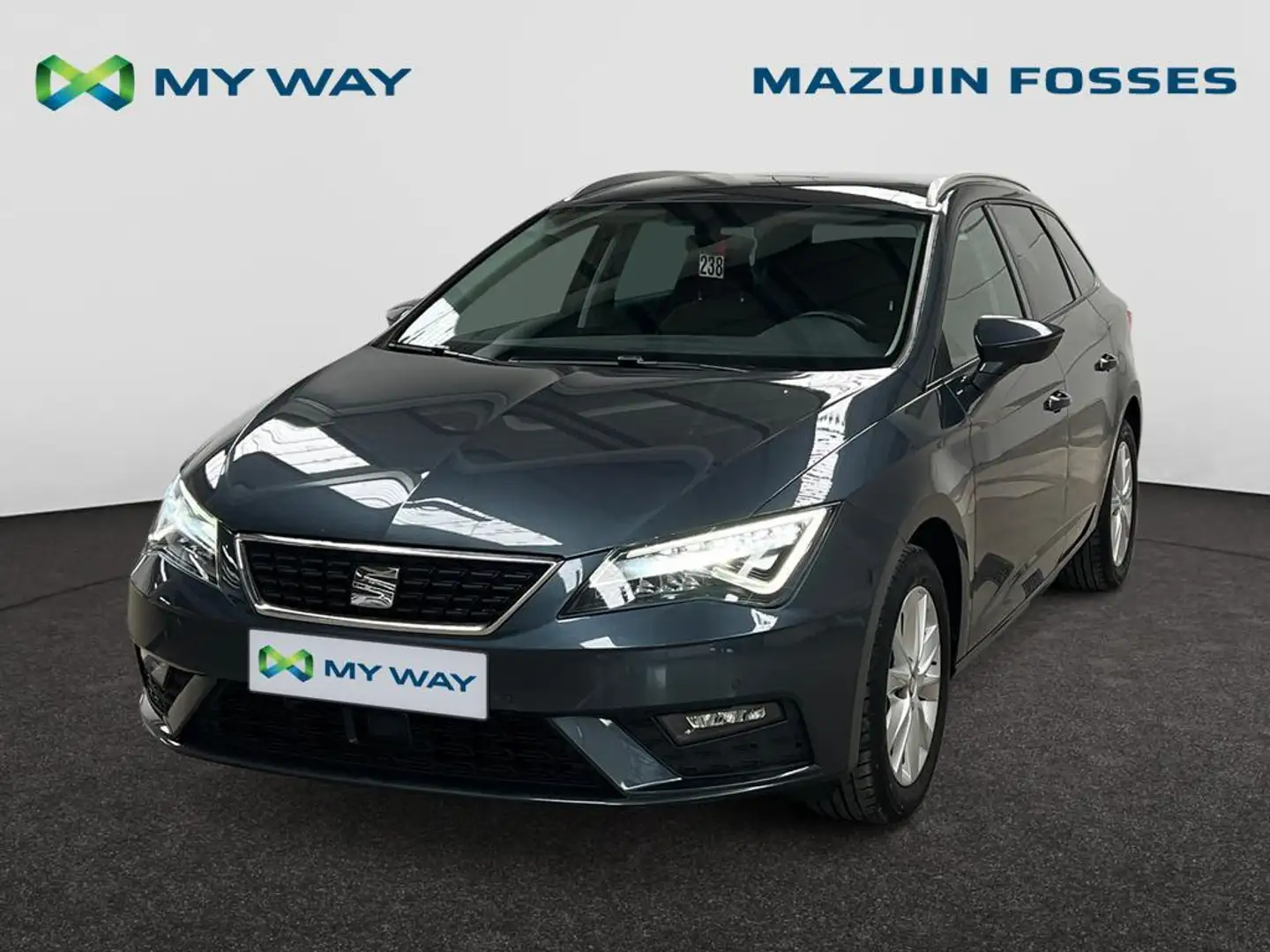 SEAT Leon Leon Break Move! Ultima 1.0 TSI 115CV (85kW) MANUELLE 6v Start/Stop EURO 6 DG Gris - 1