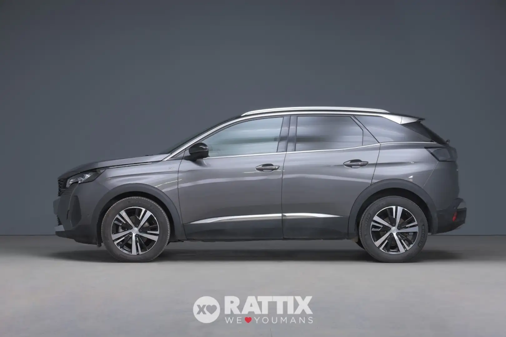 Peugeot 3008 1.2 Hybrid 48V 136CV GT e-DCS6 Grijs - 2