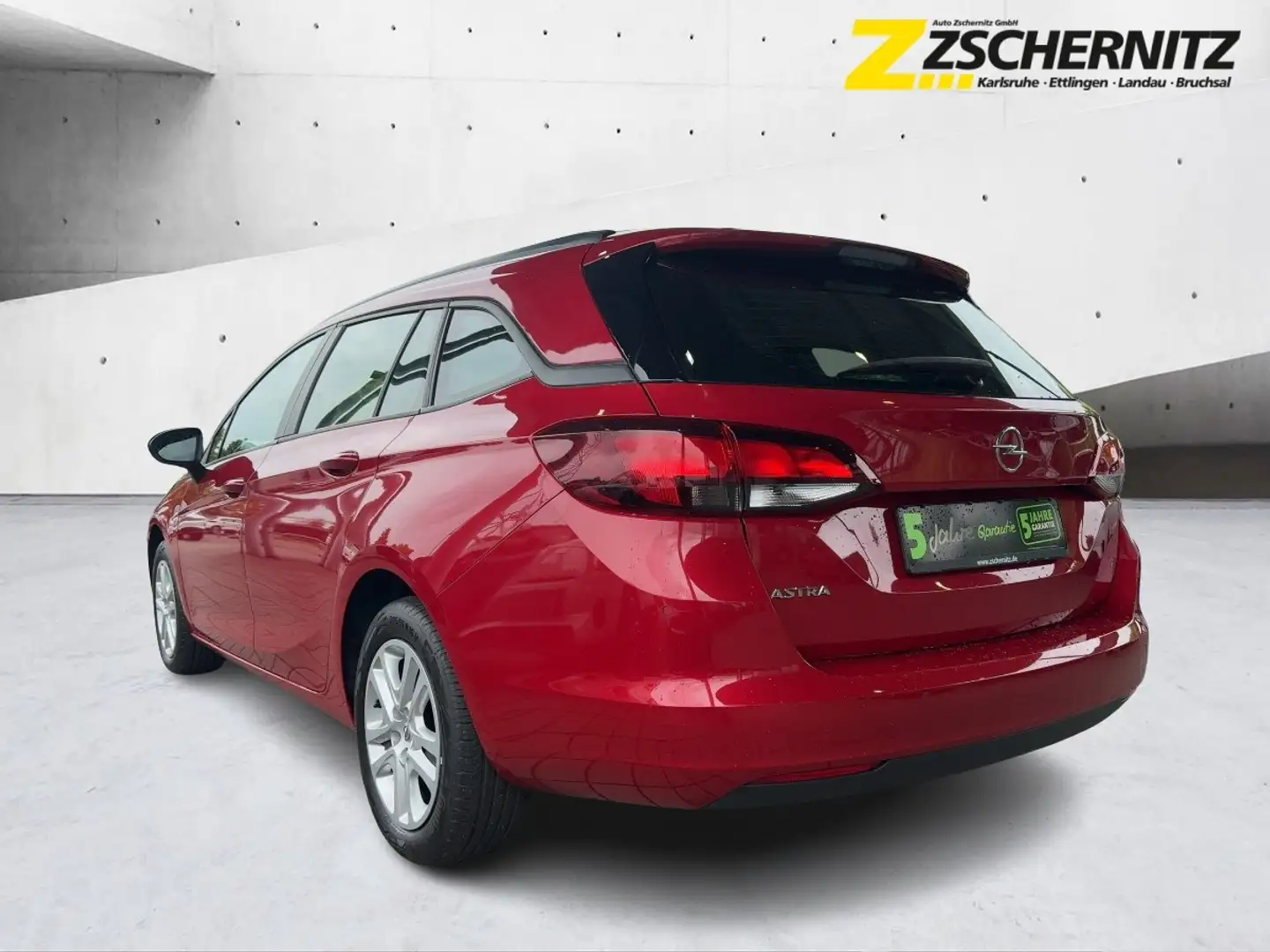 Opel Astra K Sports Tourer 1.2   Edition LED PDC Klima Rood - 2