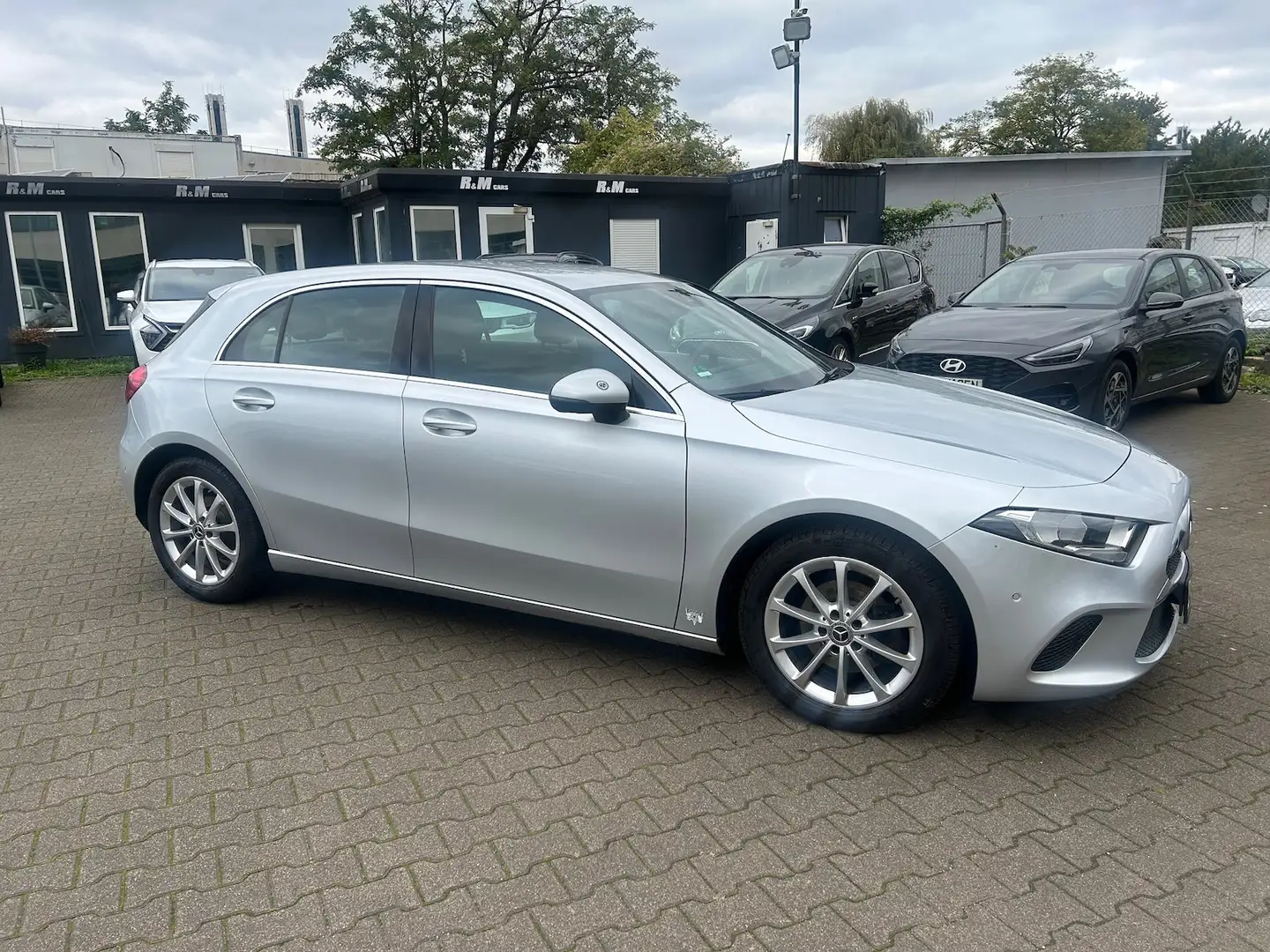 Mercedes-Benz A 180 Progressive/Aut/Leder Zilver - 1