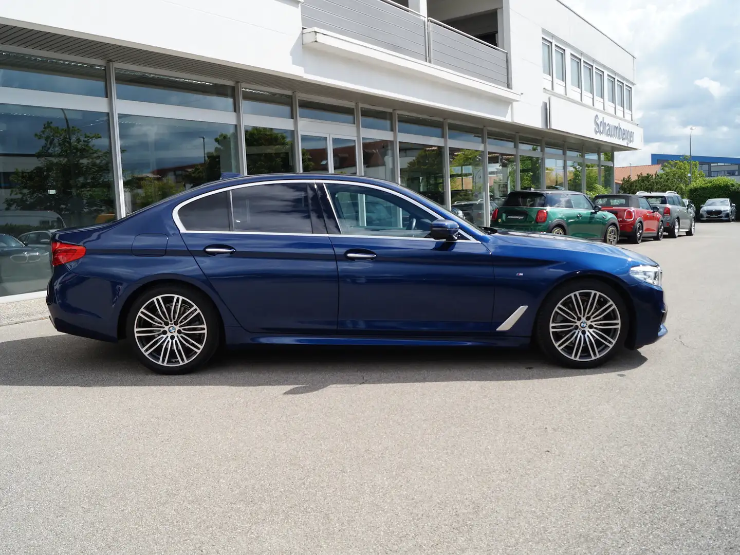 BMW 520 520d Aut. Limousine M Sport *Navi * Leder * LED Bleu - 2