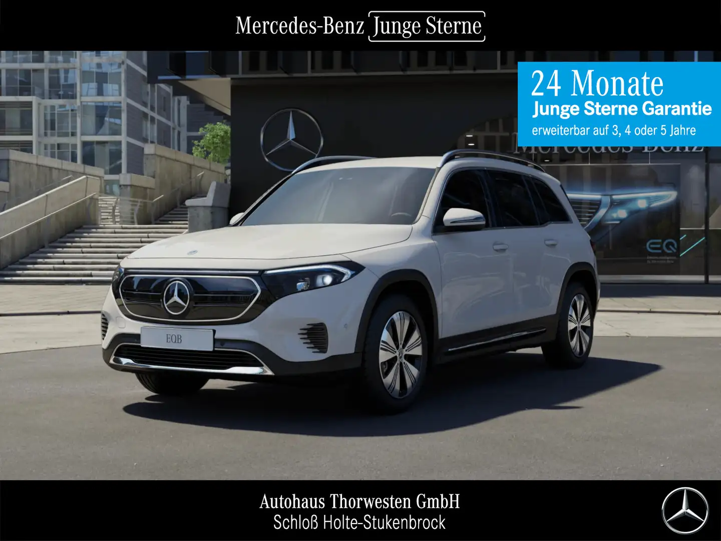 Mercedes-Benz EQB 300 EQB 300 4MATIC Progressive Weiß - 1