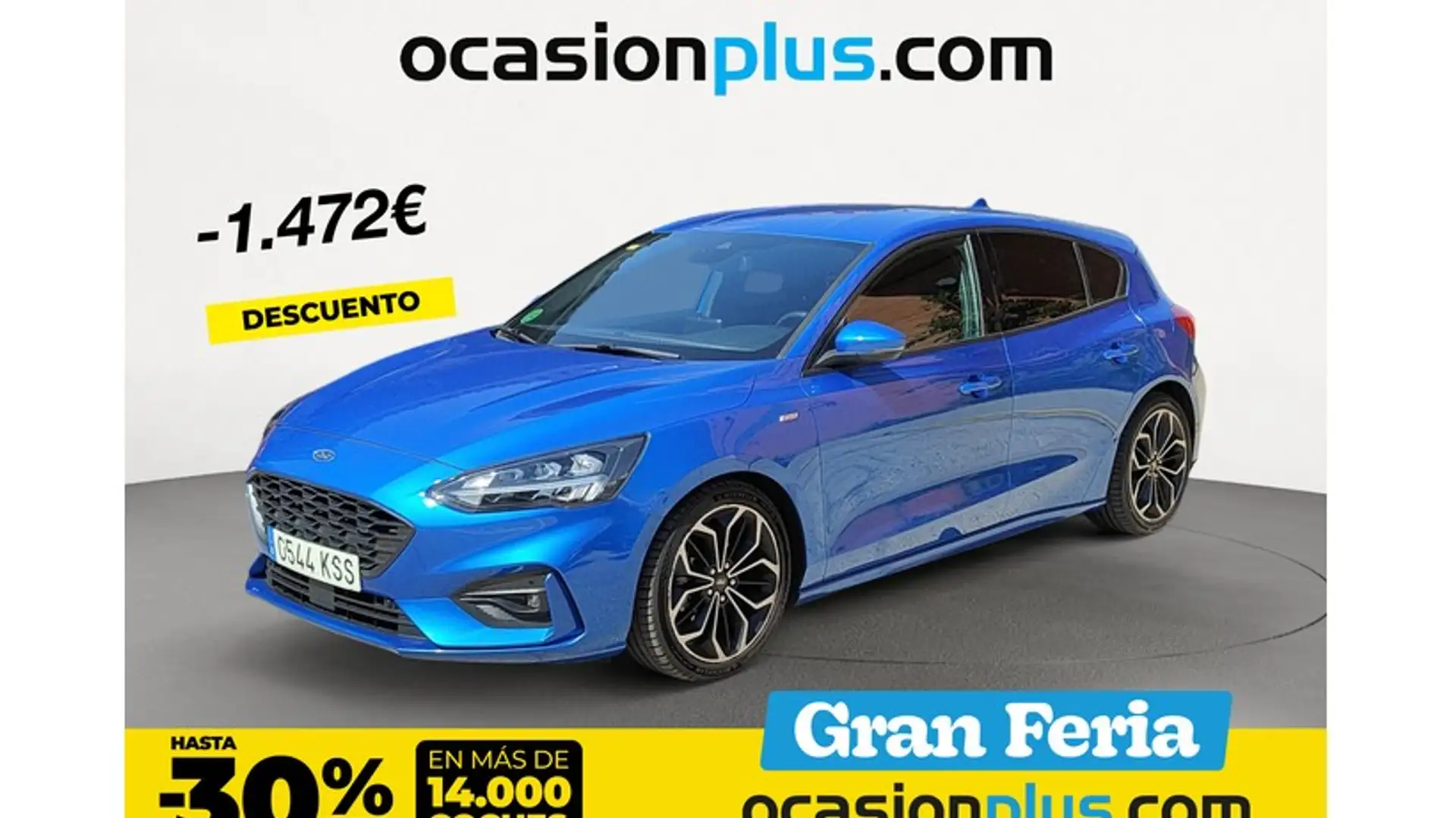 Ford Focus 1.0 Ecoboost ST Line Aut. 125 Azul - 1