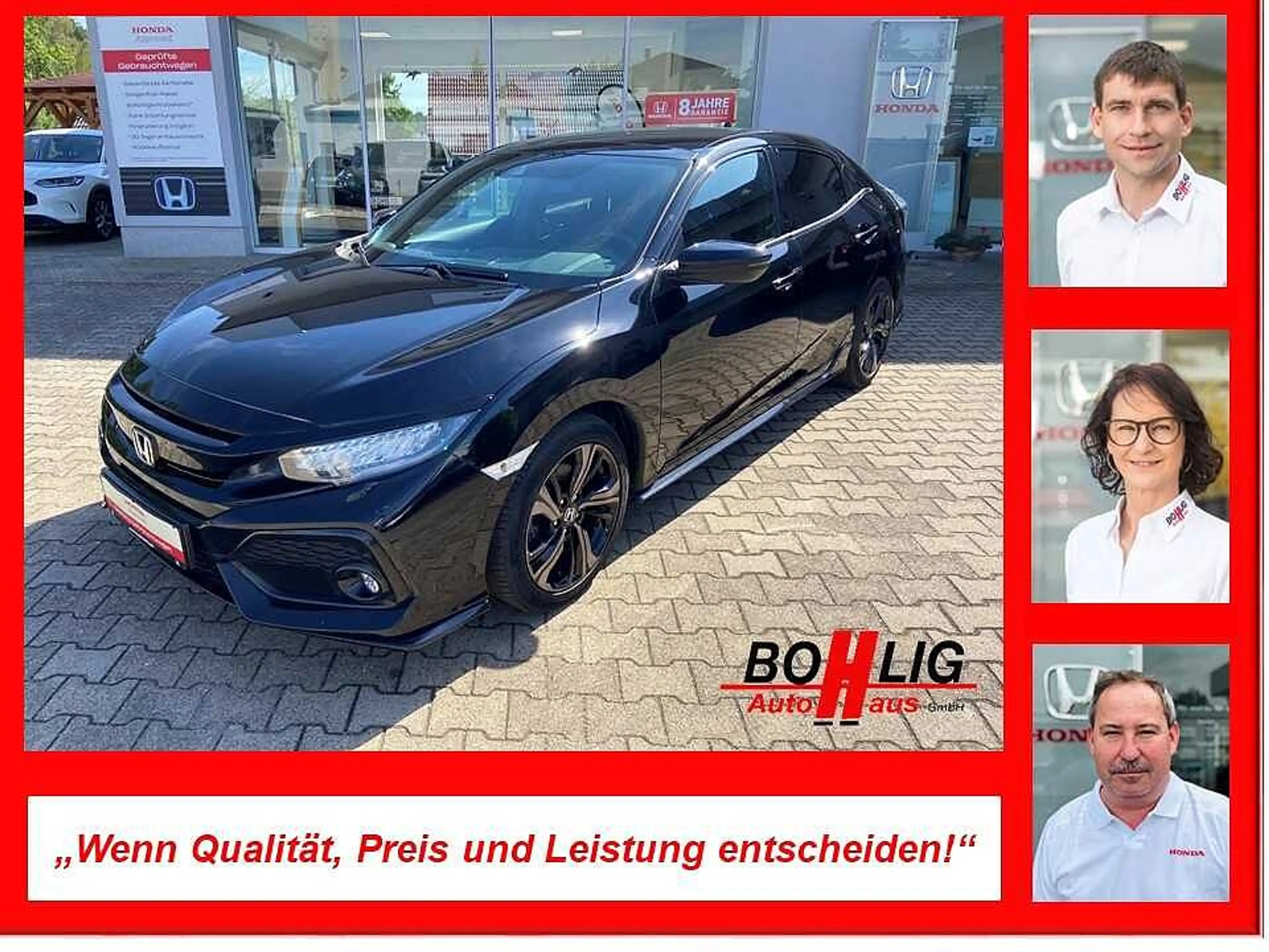 Honda Civic 1.5 Turbo Sport Plus inkl. Winterräder
