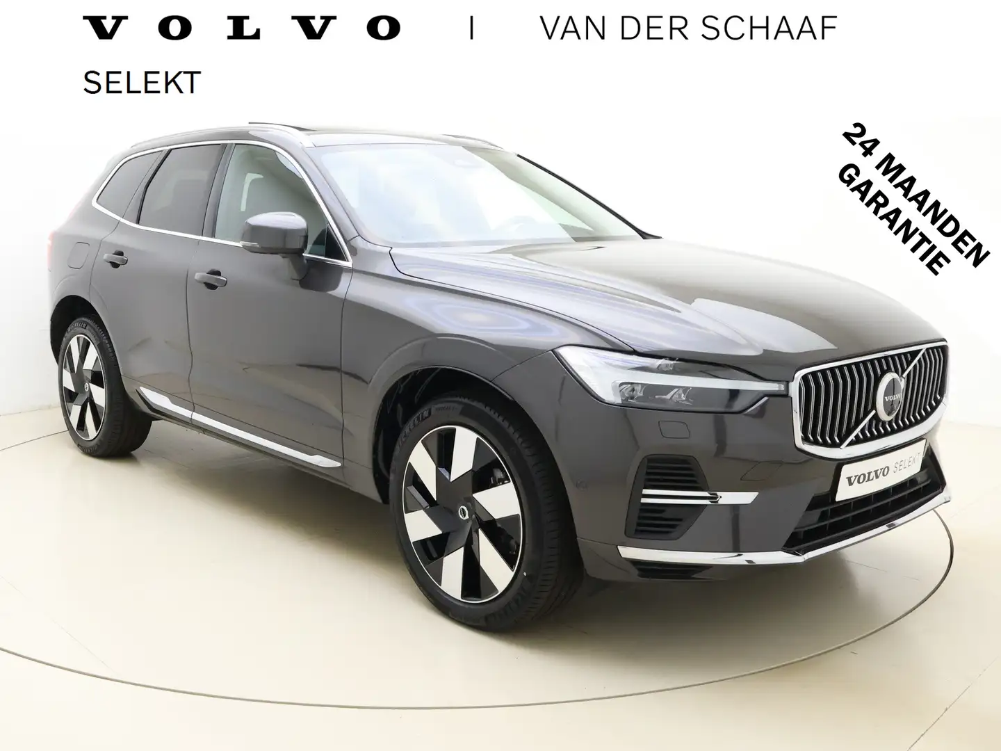Volvo XC60 T8 455pk AWD Plus Bright / Luchtvering / Stoelvent Gris - 1