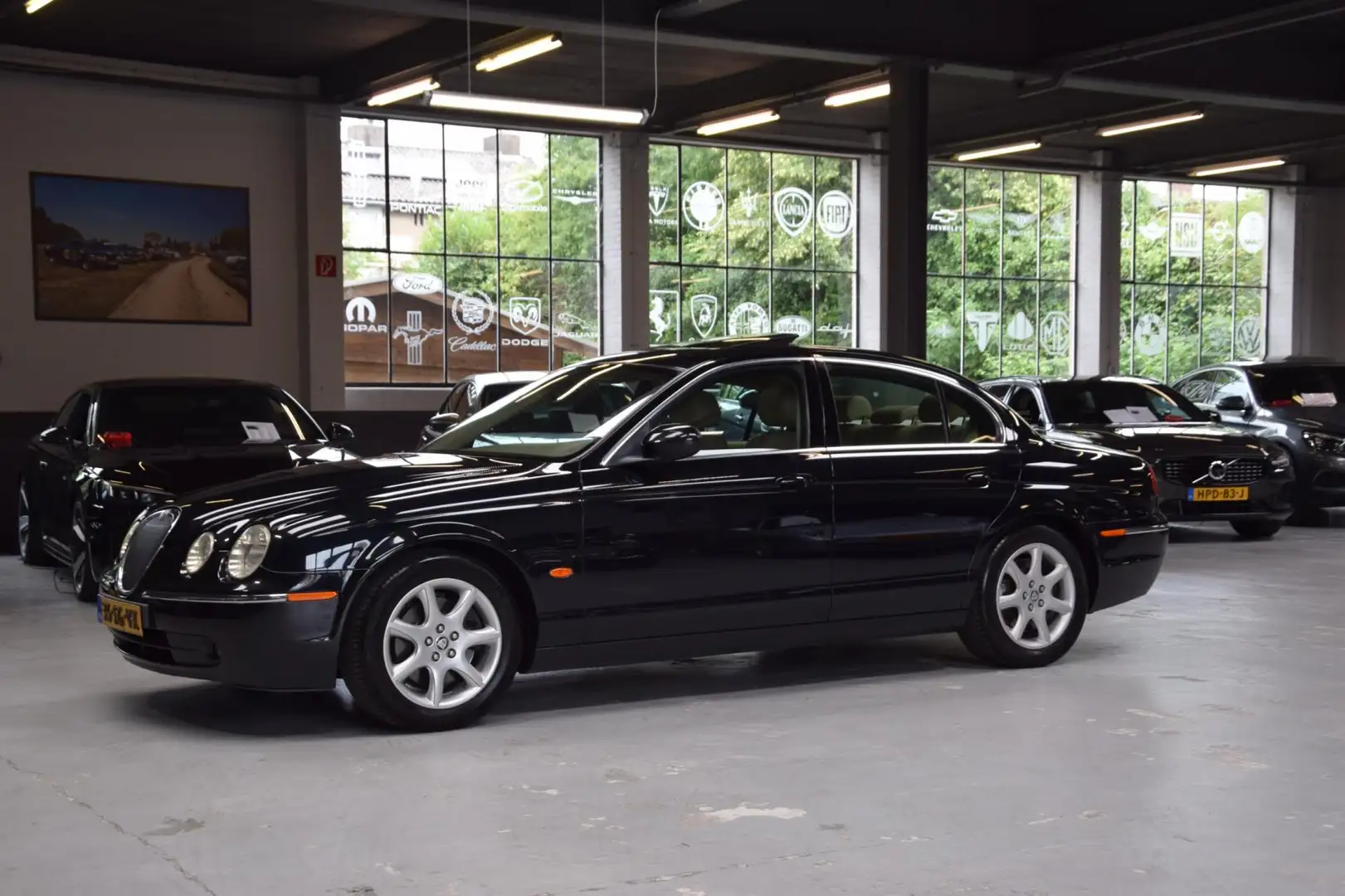 Jaguar S-Type 3.0 V6 iDition Navi|2e Eig|Leder|Schuif/kantel-dak Negro - 2