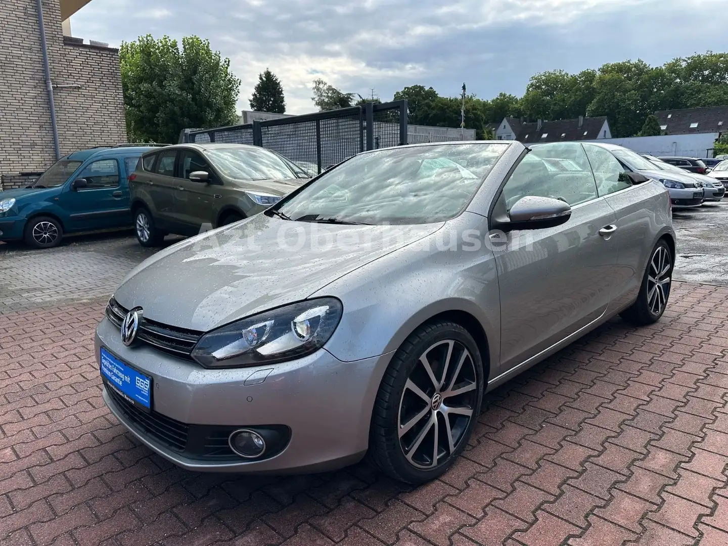 Volkswagen Golf VI Cabriolet Exclusive*SCHECKHEFT VOLL* Argintiu - 2