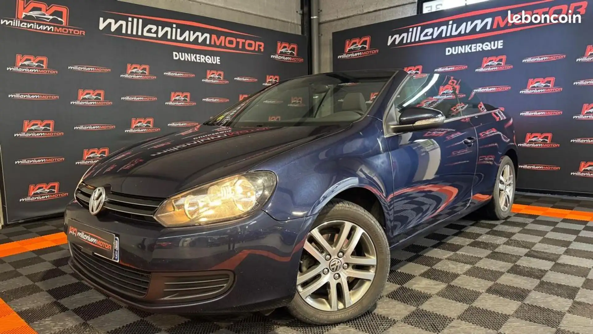Volkswagen Golf VI cabriolet 1.6 tdi 105 cv garantie 6 mois Blau - 1