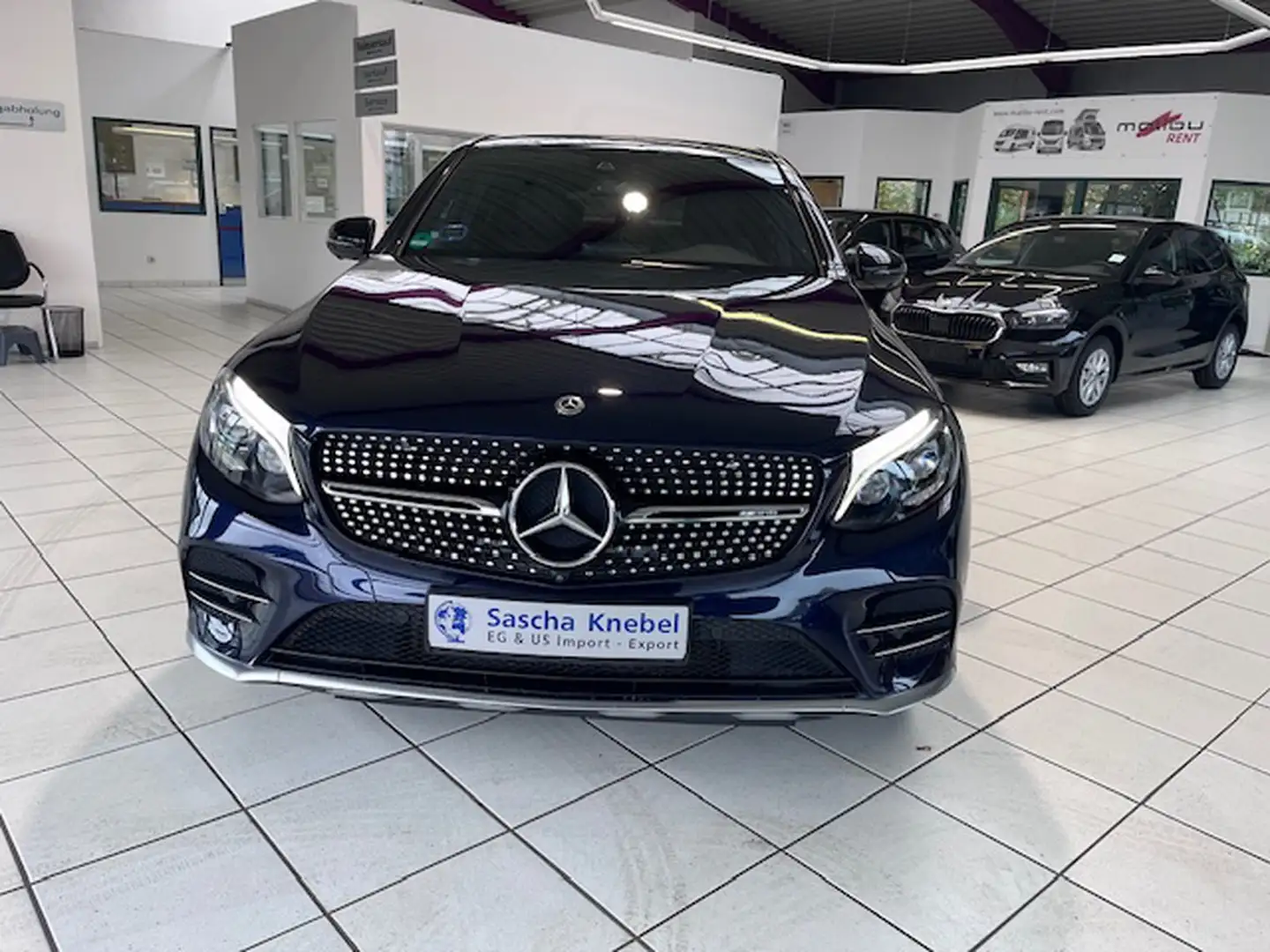 Mercedes-Benz GLC 43 AMG Mercedes-AMG GLC 43 4MATIC Coupé Scheckheft, Burme Blu/Azzurro - 1