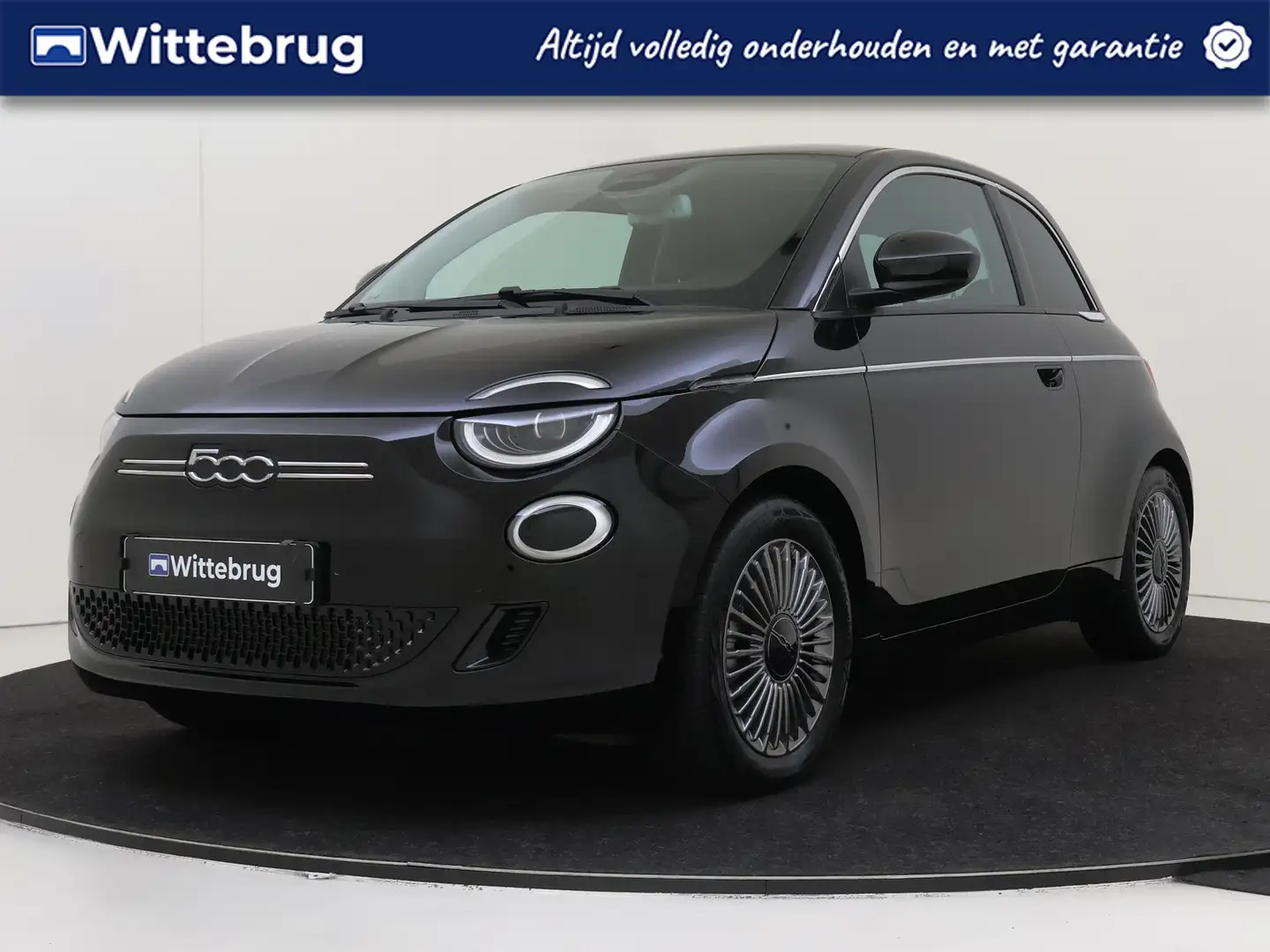 Fiat 500 42 kWh Icon | Pack Style & Pack Comfort | Zwart - 1