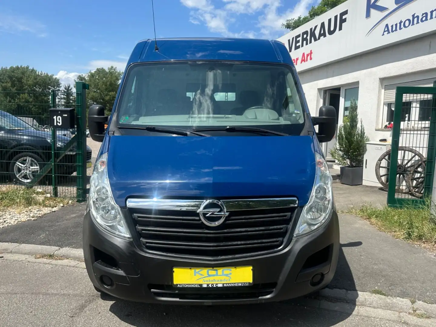 Opel Movano B Kasten/Kombi HKa L2H2 3,5t / 1. Hand Blauw - 2