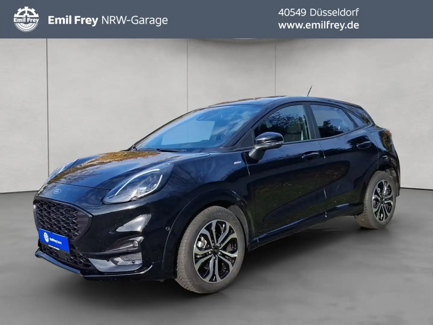 Ford Puma 1.0 EcoBoost Hybrid Aut. ST-LINE Winter Paket Zwart - 1