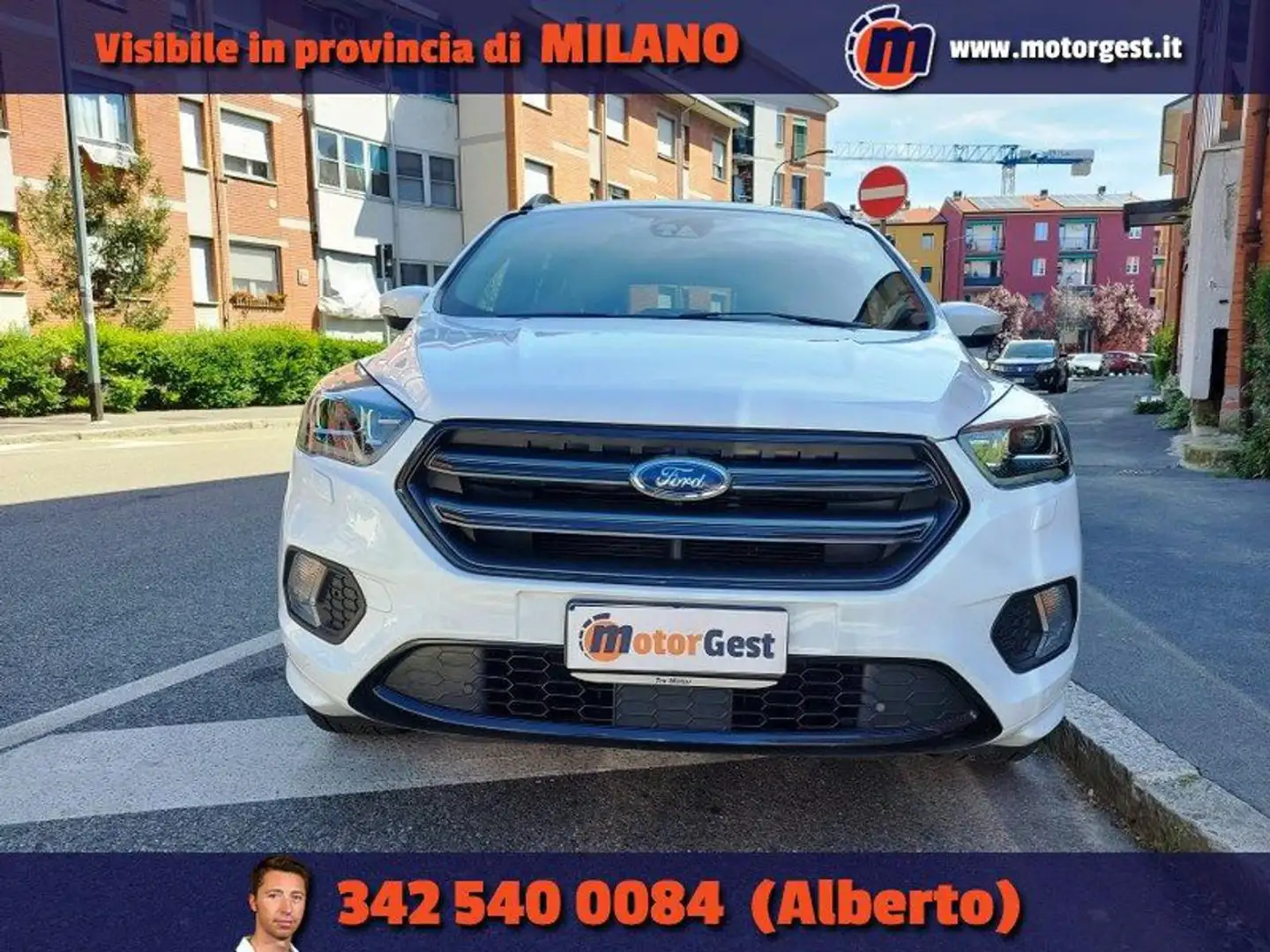 Ford Kuga 1.5 EcoBoost 150 CV S&S 2WD ST-Line Weiß - 2