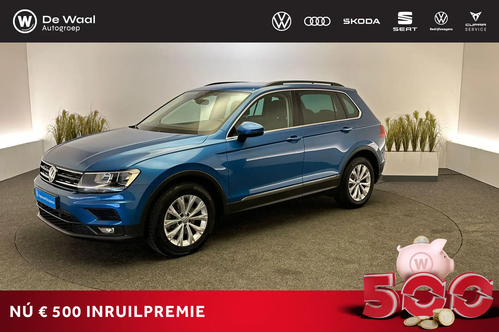 Volkswagen Tiguan 1.5 TSI 150pk DSG ACT Comfortline | Navigatie, Ada Azul - 1