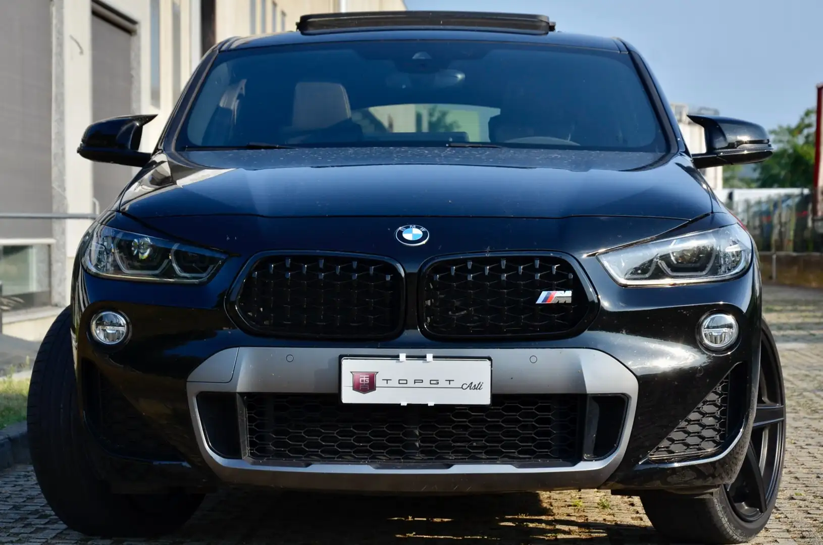 BMW X2 xdrive25d MSport X 231cv auto TETTO , PERMUTE Nero - 2