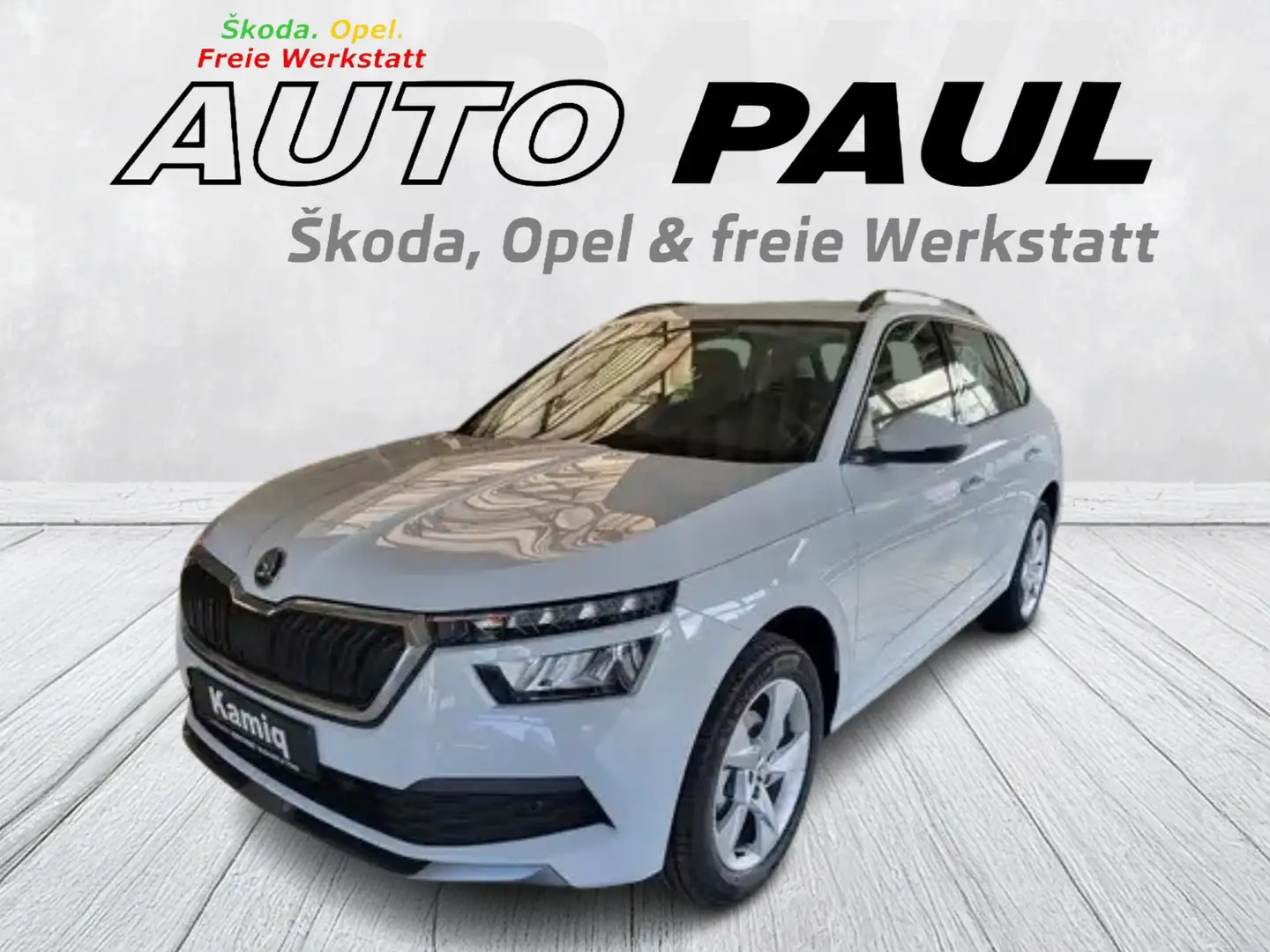 Skoda Kamiq Fresh Garantie bis 100 Tkm oder 04/2029 Weiß - 1