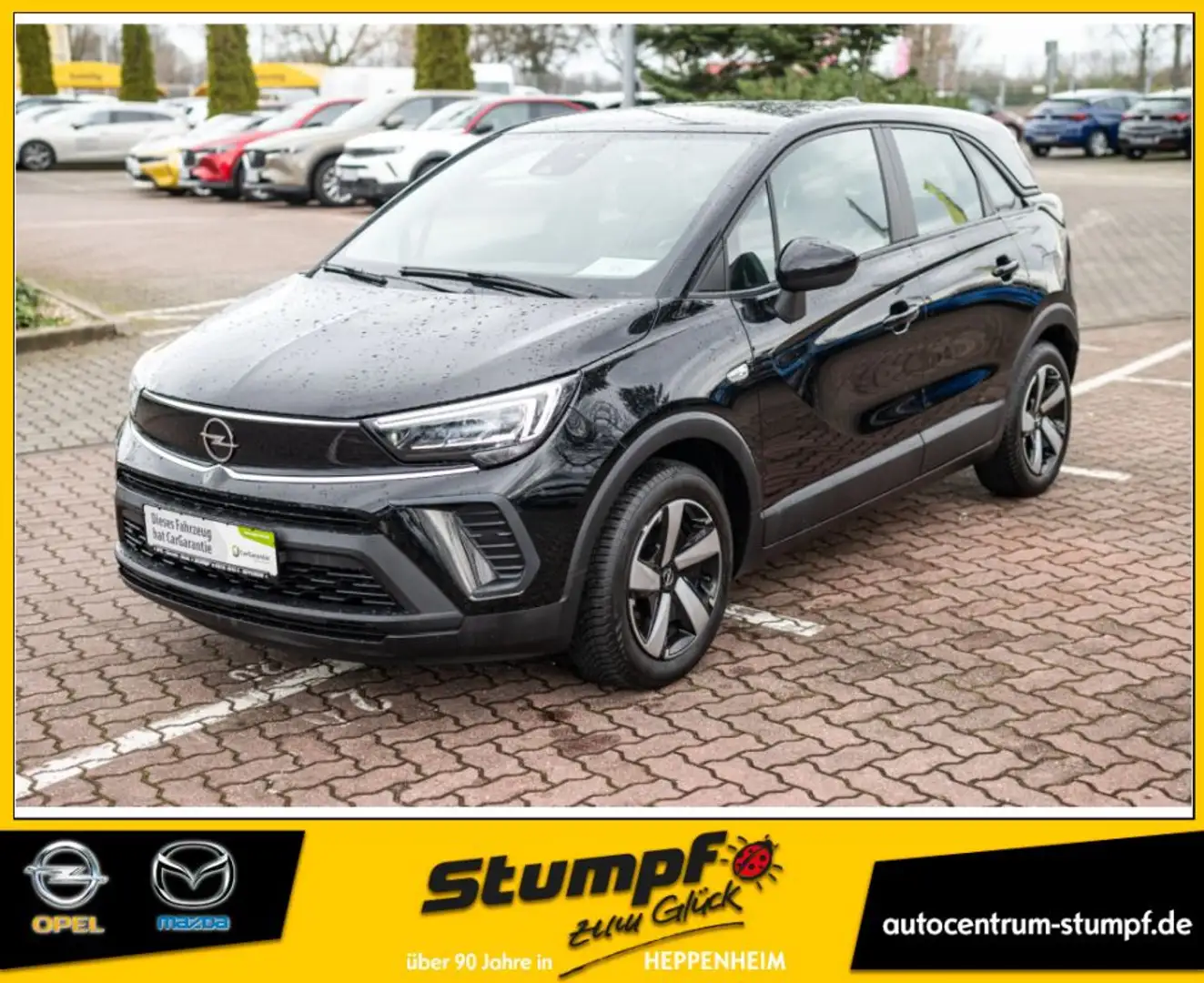 Opel Crossland 1.2 Edition Schwarz - 1