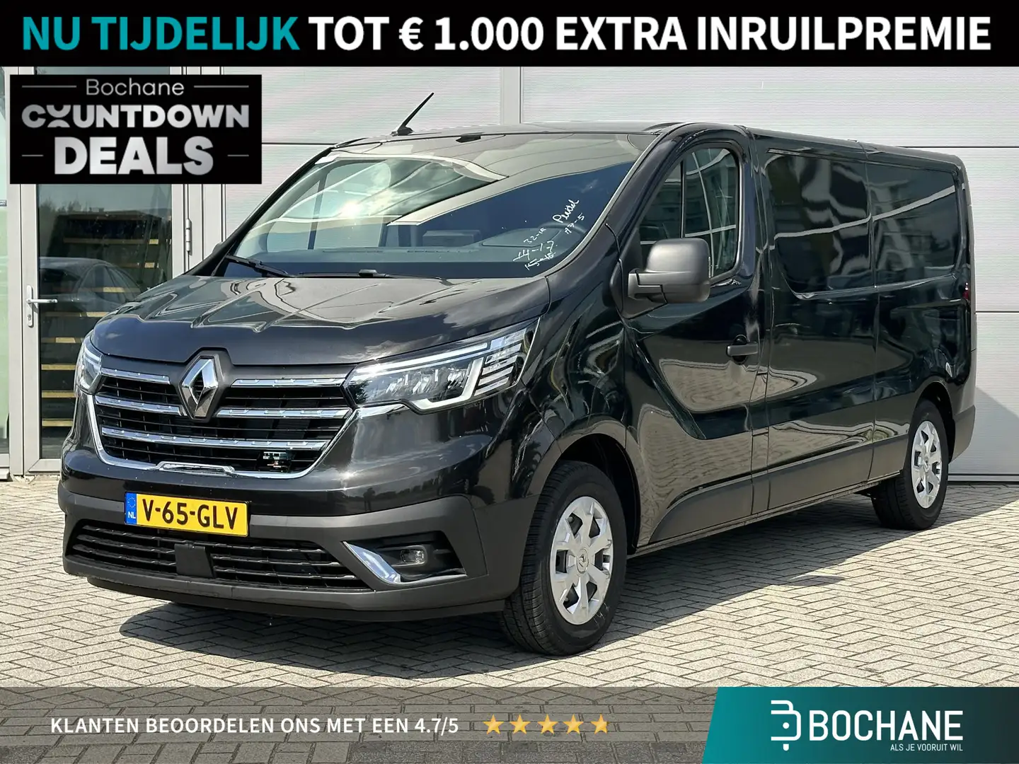 Renault Trafic 2.0 Blue dCi 130 T30 L2H1 Advance | CLIMATE CONTRO Noir - 1