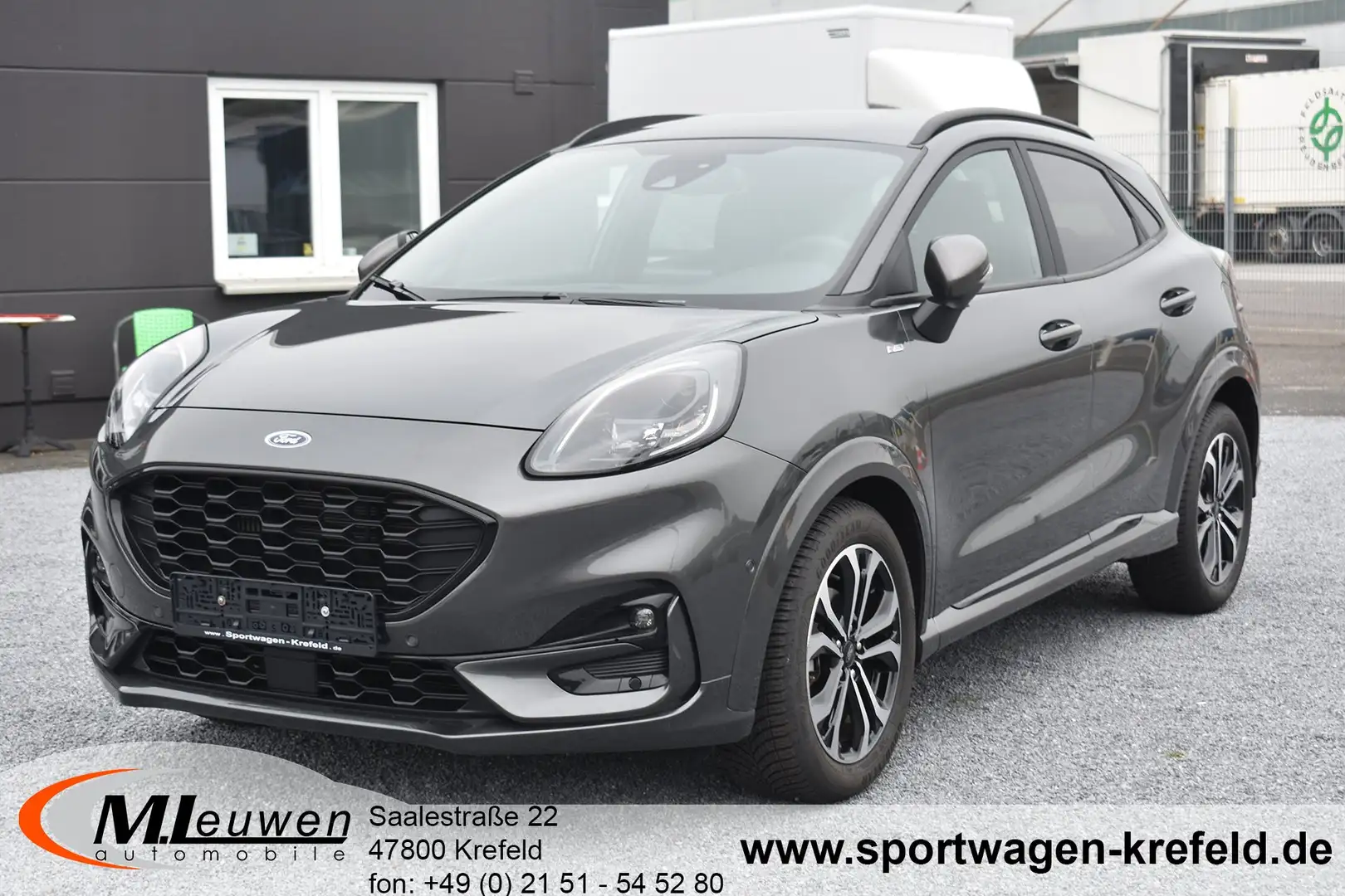 Ford Puma ST-Line X *NAVI*VC*CAM*LED*17" ALU*SHZG*TEMP*B&O* Gris - 2