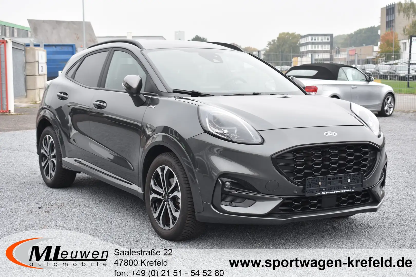 Ford Puma ST-Line X *NAVI*VC*CAM*LED*17" ALU*SHZG*TEMP*B&O* Gris - 1
