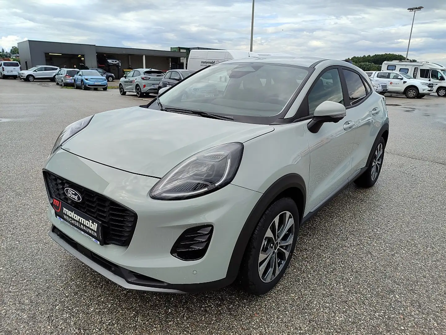 Ford Puma 1,0 EcoBoost Hybrid Titanium Aut. Gris - 1