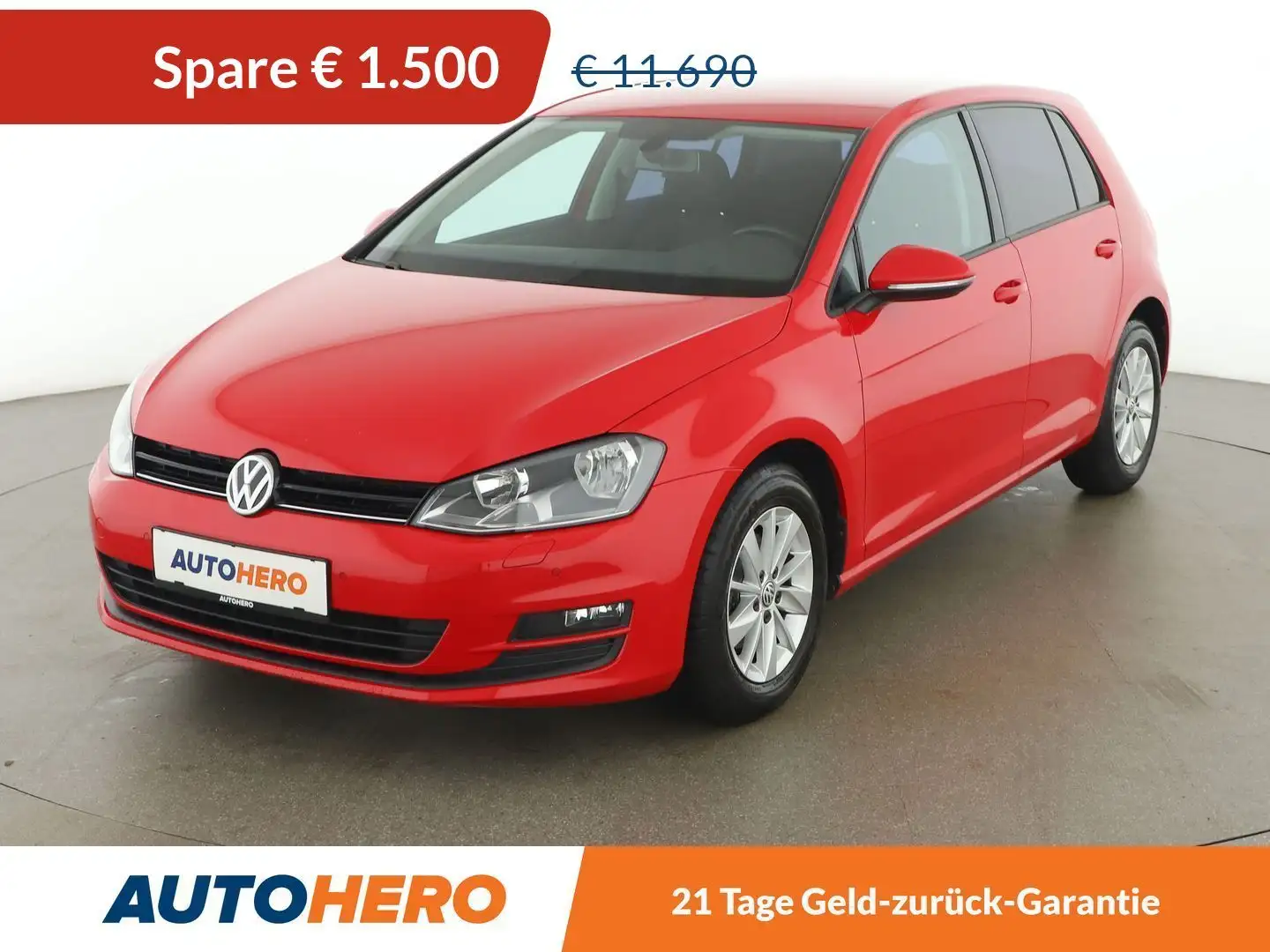 Volkswagen Golf 1.2 TSI Rabbit BlueMotion Tech. *TEMPO*2-ZONEN* Rot - 1