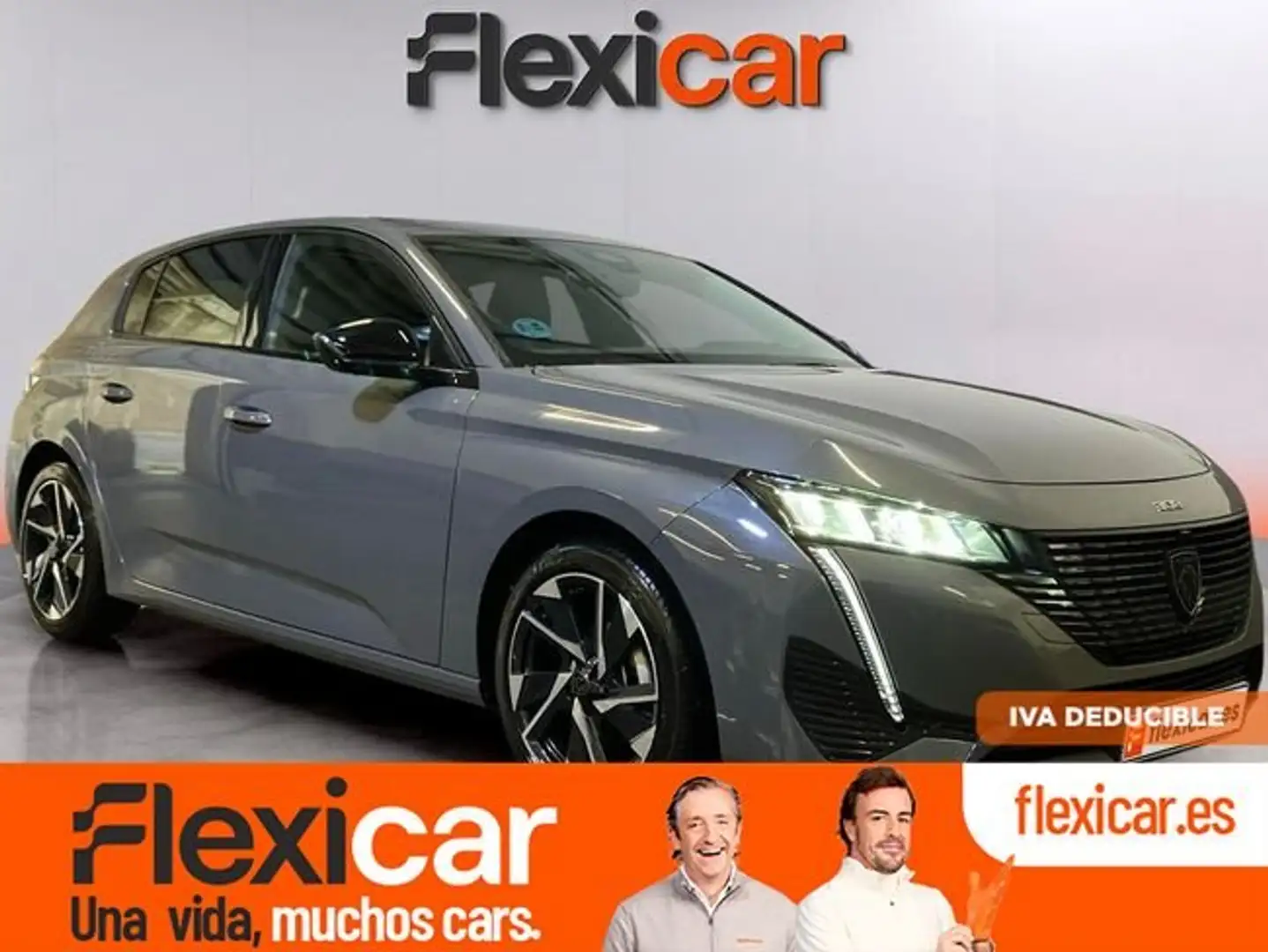 Peugeot 308 1.2 PureTech S&S Allure 130 Gris - 1