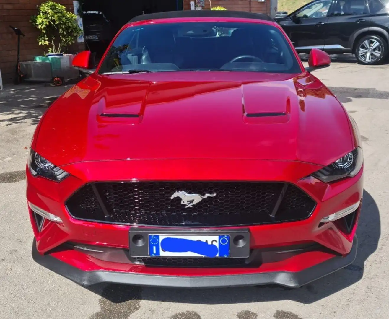 Ford Mustang Mustang+Convertible+5.0+V8+GT+450cv+auto+my20 Rosso - 1