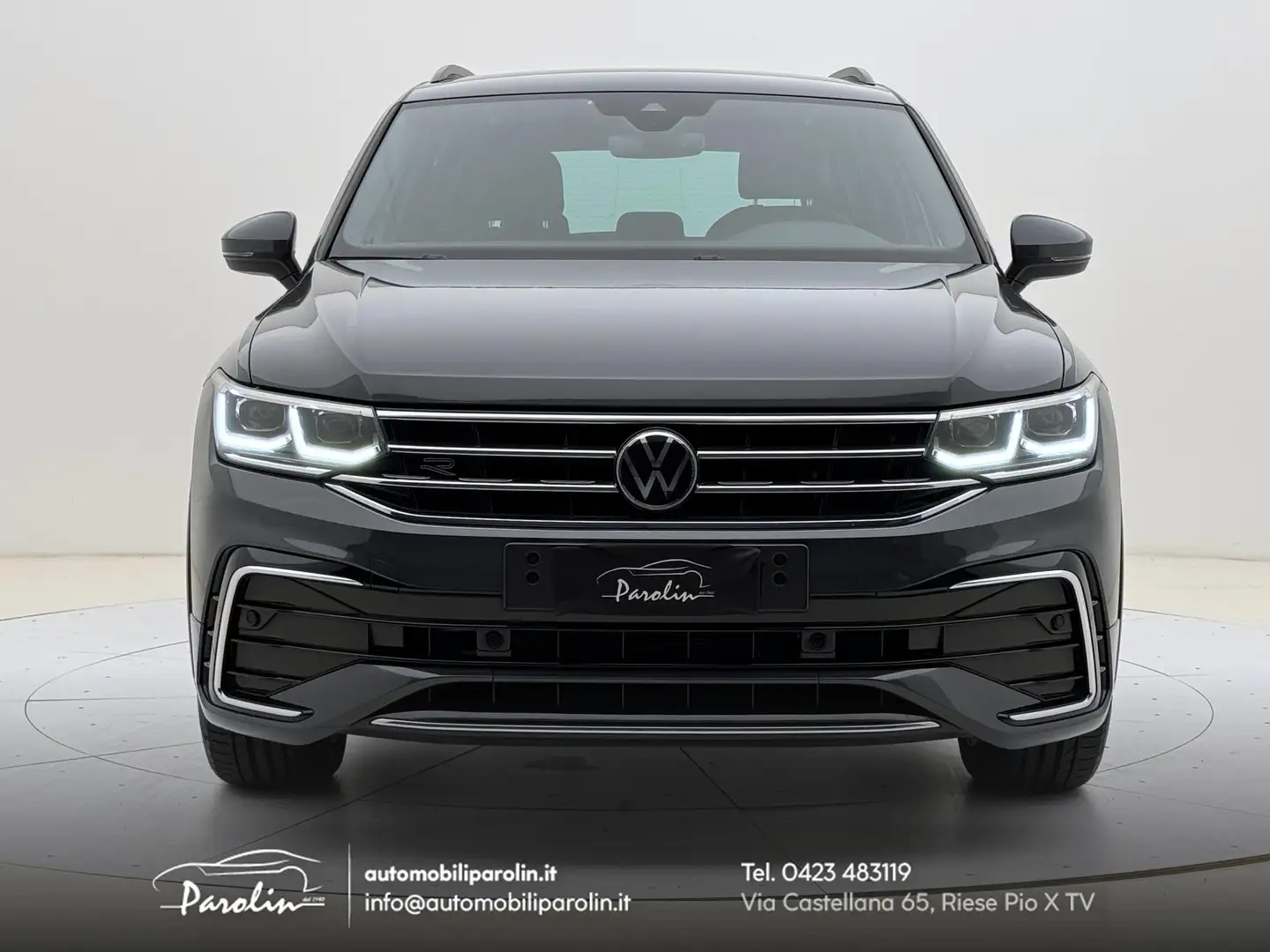 Volkswagen Tiguan 2.0 tdi R-Line 4motion 150cv dsg LED-Navi-REALE Gris - 2