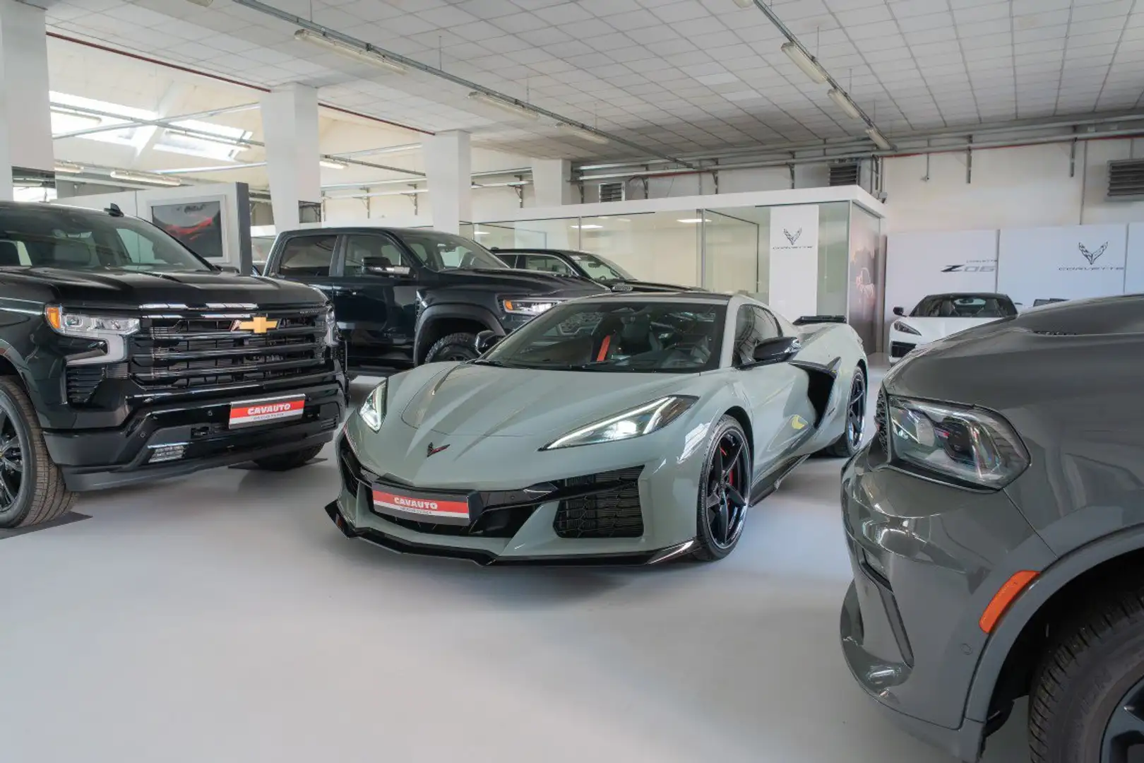 Corvette C8 Corvette eRay Coupè 3LZ Verde - 1