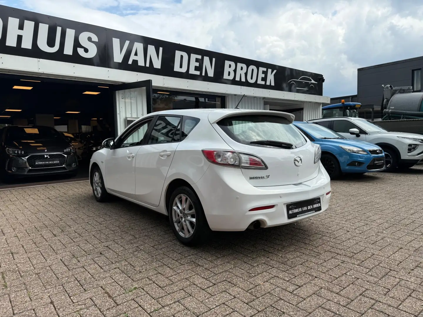 Mazda 3 1.6 Business Ac Cruise Climate Ctr Pdc Lmv Stoelve Blanc - 2