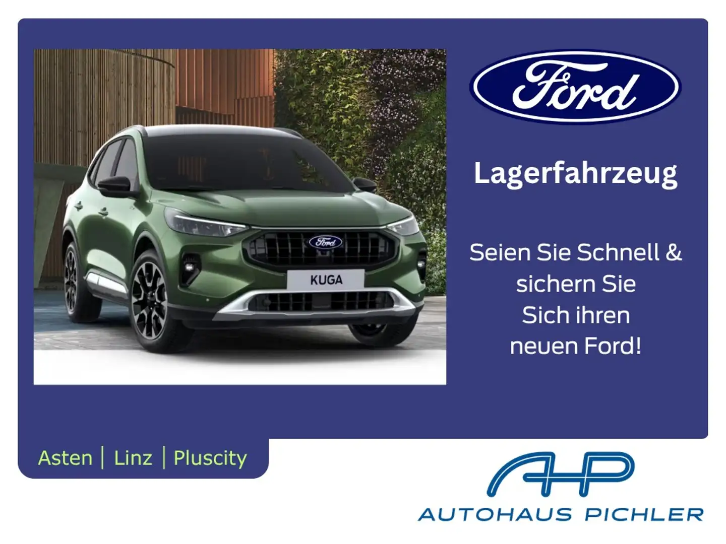 Ford Kuga ST-Line X 2,5 Duratec PHEV 243 PS Aut. LEASING ... Silber - 1