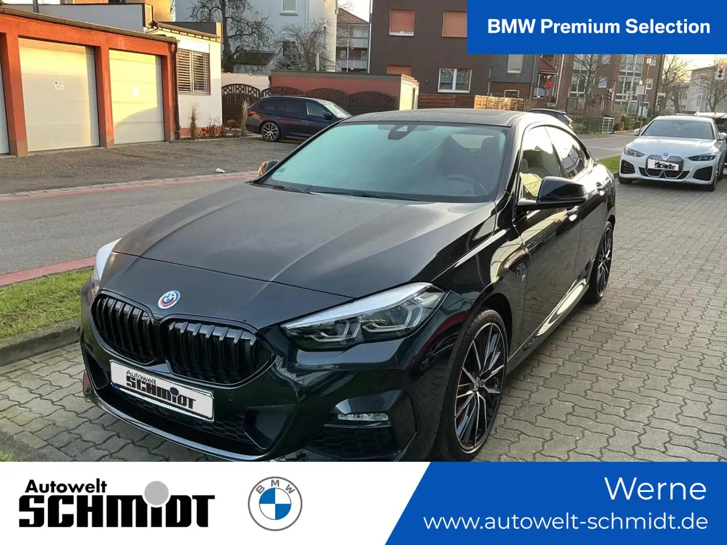 BMW 218 i Gran Coupe M Sport + 2Jahre-BPS.-GARANTIE Schwarz - 1