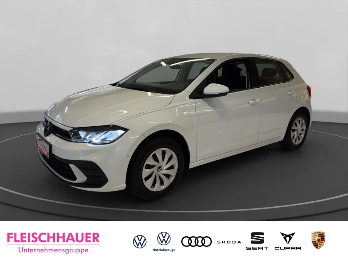 Volkswagen Polo VI Life 1.0 Navi+LED+VC+PDC+App-connect Weiß - 1