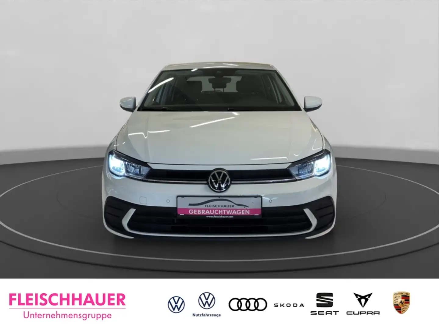Volkswagen Polo VI Life 1.0 Navi+LED+VC+PDC+App-connect Weiß - 2