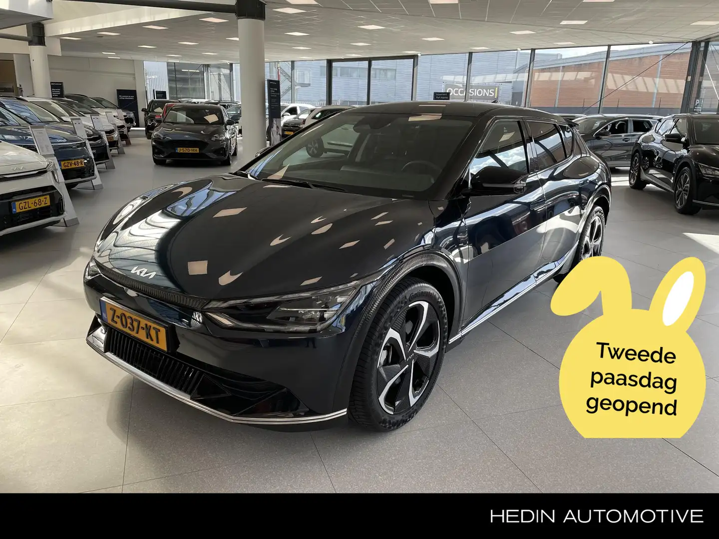 Kia EV6 Edition Advanced 77.4 kWh | ELEKTRISCH VERSTELBARE Blau - 1