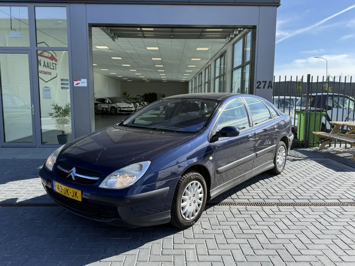 Citroen C5 1.8-16V Ligne Prestige//Airco//Trekhaak//Luchtveri Blauw - 1
