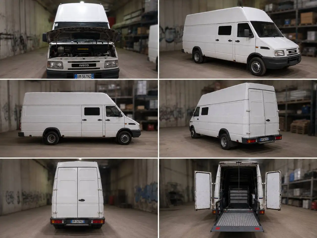 Iveco Daily Furgone con sponda caricatrice Anteo F3, foto 1